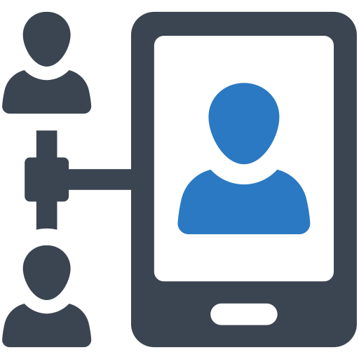 Icon showing status of people in the VoIP system