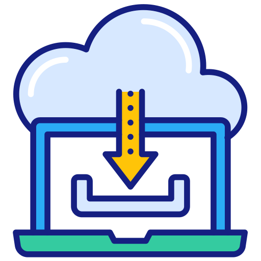 Icon for software installation on virtual machine